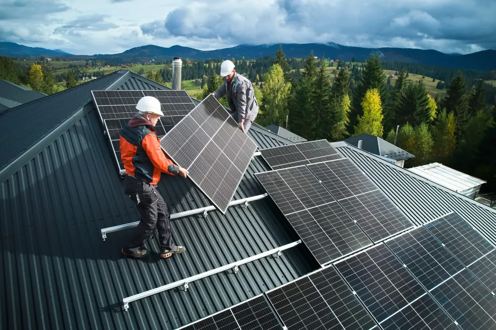 installation panneaux photovoltaïques