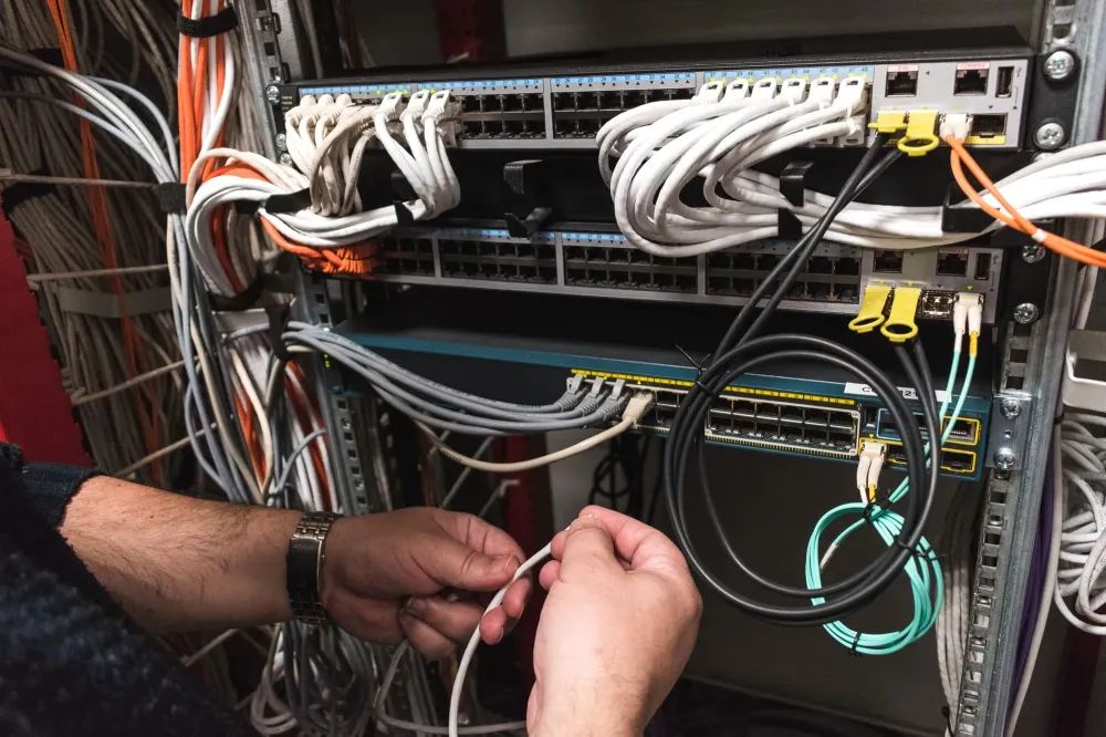 câblage réseaux informatiques