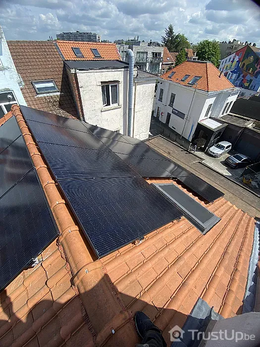 pose de panneaux photovoltaïques