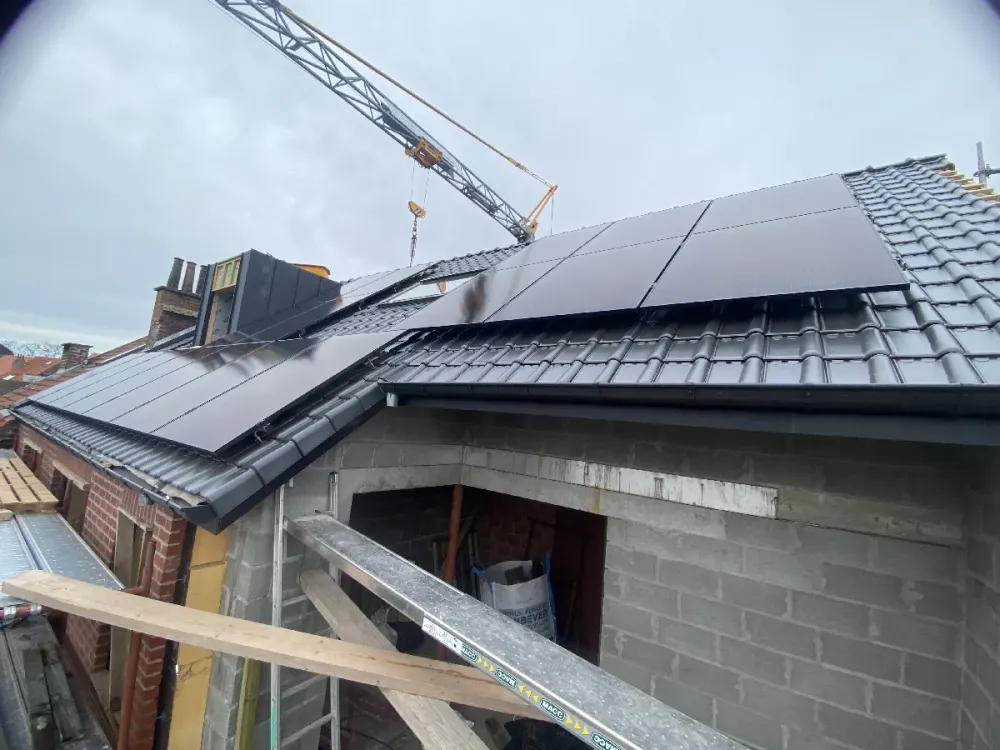 pose de panneaux photovoltaïques