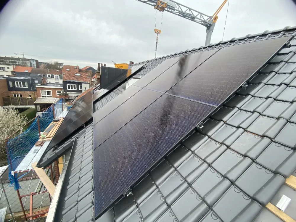 pose de panneaux photovoltaïques
